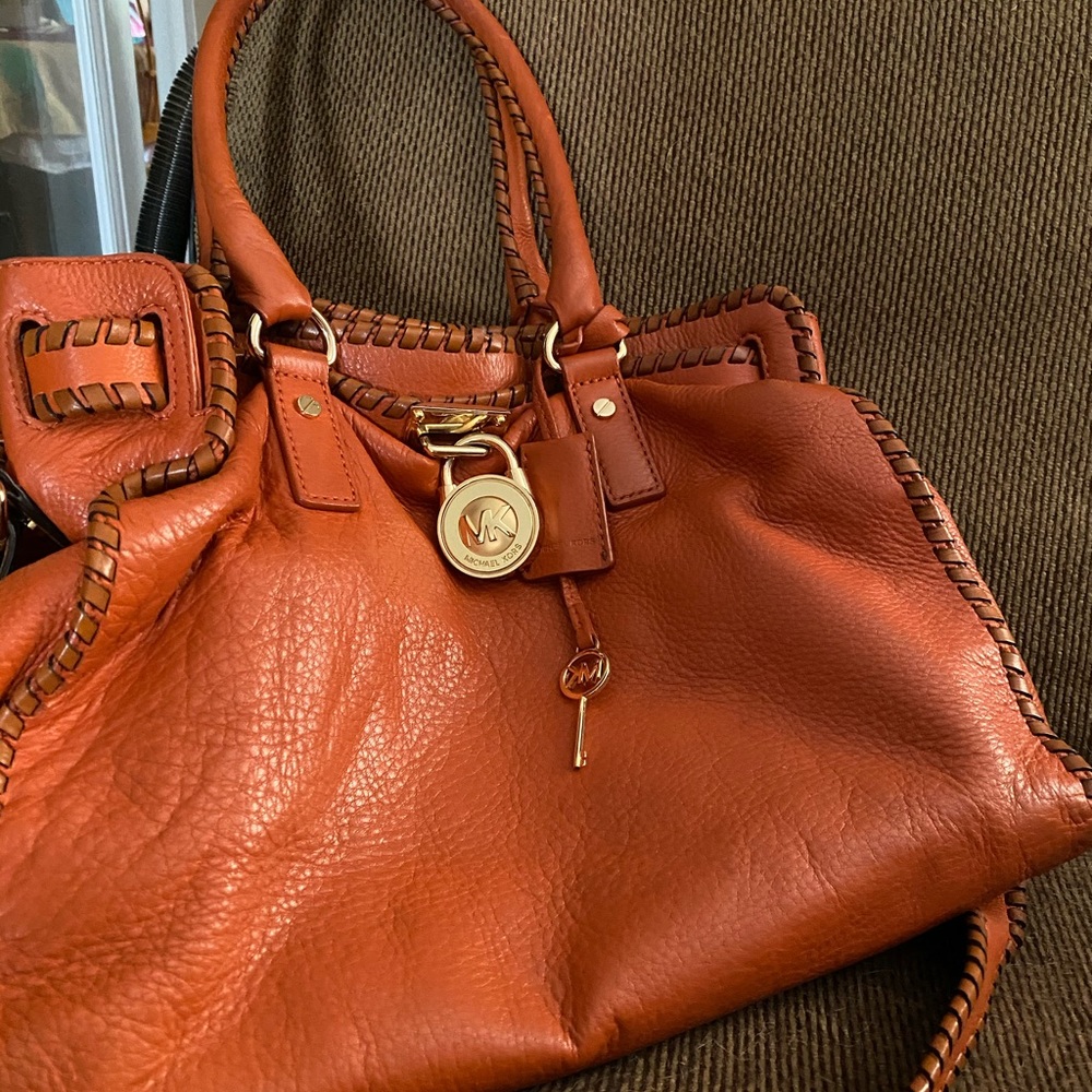 Michael Kors leather handbag